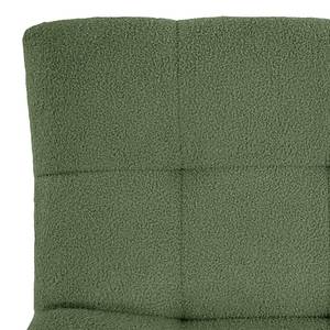 Fauteuil Mandes Tissu Bouclé Nola: Vert vieilli