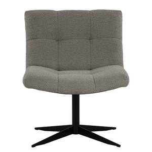 Fauteuil Mandes Tissu Bouclé Nola: Gris foncé