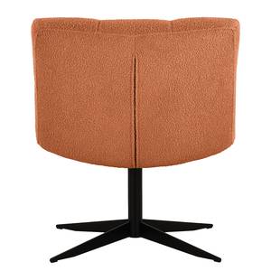 Fauteuil Mandes Bouclé Stof Nola: Roest