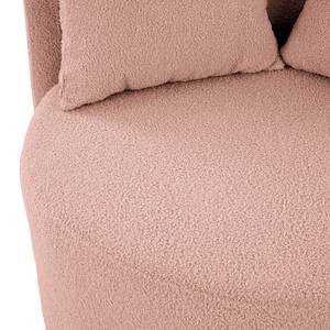 Sessel Lopala Bouclé Stoff Nola: Rosa