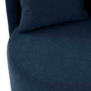 Fauteuil Lopala Geweven stof Scara: Marineblauw