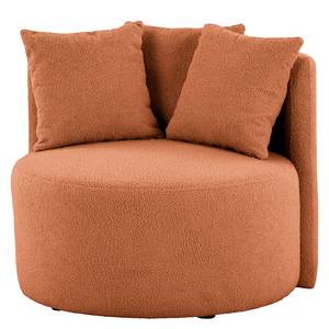 Fauteuil Lopala Bouclé Stof Nola: Roest