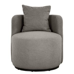 Fauteuil Pasao Tissu Bouclé Nola: Gris foncé