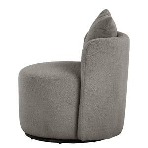 Fauteuil Pasao Bouclé Stof Nola: Donkergrijs