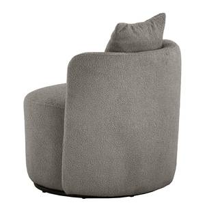 Fauteuil Pasao Bouclé Stof Nola: Donkergrijs