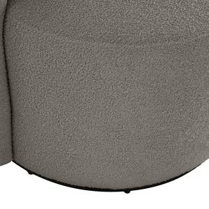 Fauteuil Pasao Tissu Bouclé Nola: Gris foncé