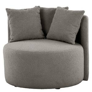 Fauteuil Lopala Bouclé Stof Nola: Donkergrijs