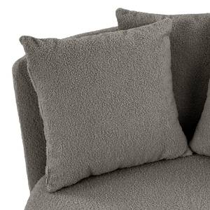 Fauteuil Lopala Tissu Bouclé Nola: Gris foncé