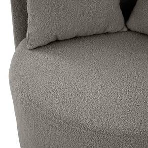 Fauteuil Lopala Tissu Bouclé Nola: Gris foncé