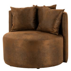 Fauteuil Lopala Microvezel Afua: Bruin