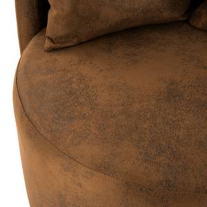 Fauteuil Lopala Microfibre Afua: Marron