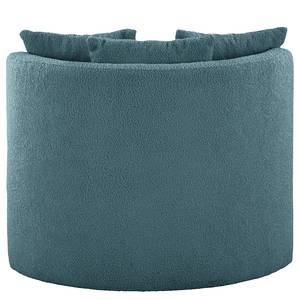 Sessel Lopala Bouclé Stoff Nola: Blau