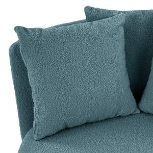 Sessel Lopala Bouclé Stoff Nola: Blau