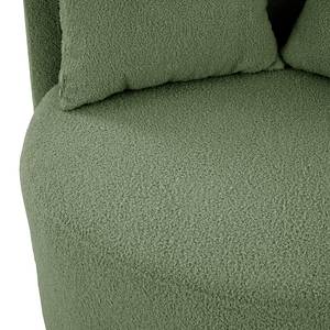 Fauteuil Lopala Tissu Bouclé Nola: Vert vieilli