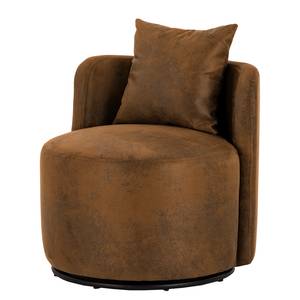 Fauteuil Pasao Microvezel Afua: Bruin