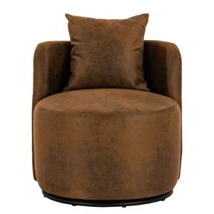 Fauteuil Pasao Microvezel Afua: Bruin