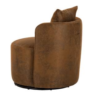 Fauteuil Pasao Microvezel Afua: Bruin