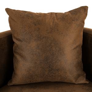 Fauteuil Pasao Microfibre Afua: Marron