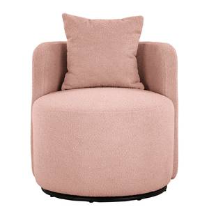 Sessel Pasao Bouclé Stoff Nola: Rosa