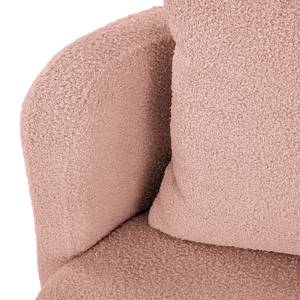 Fauteuil Pasao Bouclé Stof Nola: Roze