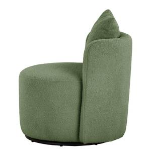 Fauteuil Pasao Tissu Bouclé Nola: Vert vieilli