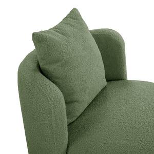 Fauteuil Pasao Bouclé Stof Nola: Antiek groen