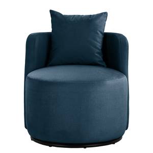 Fauteuil Pasao Microfibre Faria: Bleu marine