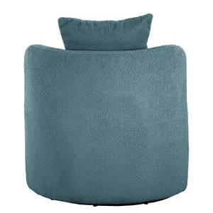 Fauteuil Pasao Bouclé Stof Nola: Blauw