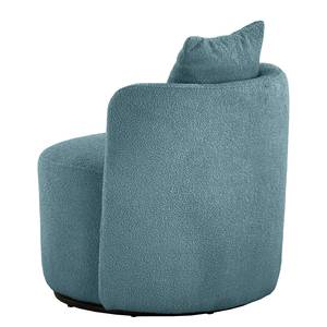 Fauteuil Pasao Bouclé Stof Nola: Blauw