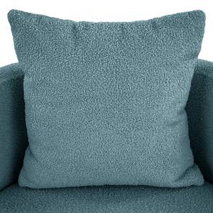 Sessel Pasao Bouclé Stoff Nola: Blau