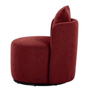 Fauteuil Pasao Geweven stof Scara: Bordeaux