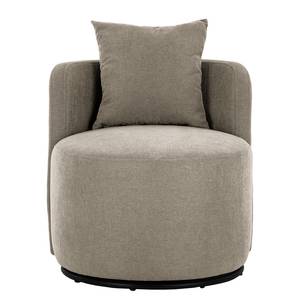 Fauteuil Pasao Geweven stof Scara: Zilverkleurig