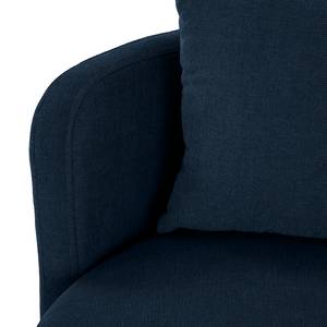 Fauteuil Pasao Geweven stof Scara: Marineblauw