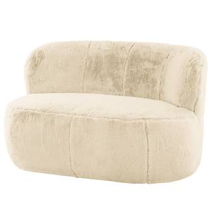 1,5-Sitzer Sofa LOVELOCK Kunstfell Bahira: Creme