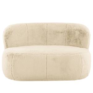 1,5-Sitzer Sofa LOVELOCK Kunstfell Bahira: Creme