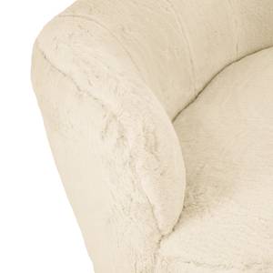 1,5-Sitzer Sofa LOVELOCK Kunstfell Bahira: Creme