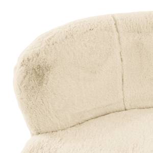 1,5-Sitzer Sofa LOVELOCK Kunstfell Bahira: Creme