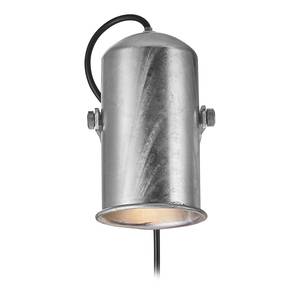 Wandlamp Porter aluminium - zilverkleurig - 1 lichtbron