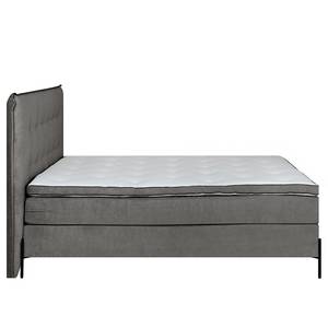 Lit boxspring Temre Microfibre Orela: Anthracite - 200 x 200cm