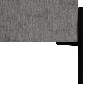 Lit boxspring Temre Microfibre Orela: Anthracite - 200 x 200cm