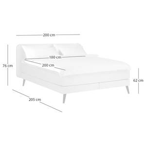 Boxspring Baladre Microvezel Faria: Beige - 180 x 200cm - H4 hard