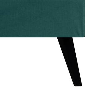 Letto boxspring Baladre Microfibra Faria: verde scuro - 180 x 200cm - H4