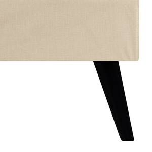 Lit boxspring Baladre Microfibre Faria: Beige - 180 x 200cm - D3 medium