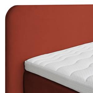 Lit boxspring Baladre Microfibre Faria: Corail - 180 x 200cm - D4 ferme