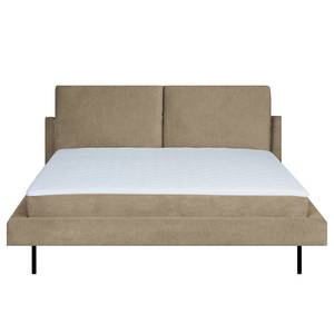 Gestoffeerd bed Manu Microvezel Orela: Cappuccino - 160 x 200cm