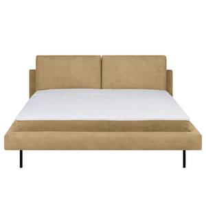 Letto imbottito Manu Microfibra Zaira: sabbia - 180 x 200cm