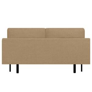 Gestoffeerd bed Manu Gerecycleerde structuurstof Gesa: Beige - 180 x 200cm