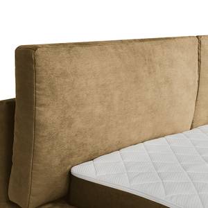 Letto imbottito Ilay Microfibra Zaira: sabbia - 160 x 200cm