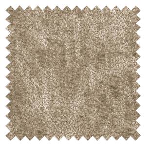 Gestoffeerd bed Ilay Chenille Aponi: Taupe - 180 x 200cm