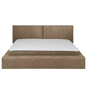 Gestoffeerd bed Ilay Microvezel Zaira: Havanna - 180 x 200cm